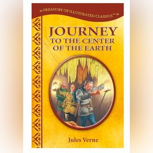$1 JOURNEY TO THE CENTER BOOK. HARDCOVER. $1 WITH ANY $10 ORDER OR MORE